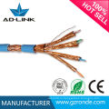 Ethernet-кабель локальной сети 1000ft / roll 22awg чистый медный кабель sstp cat7
